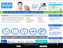 Tablet Screenshot of eolys.fr